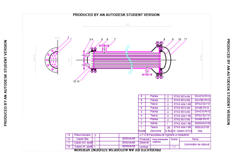 Heat Exchanger Design Specifications | PDF