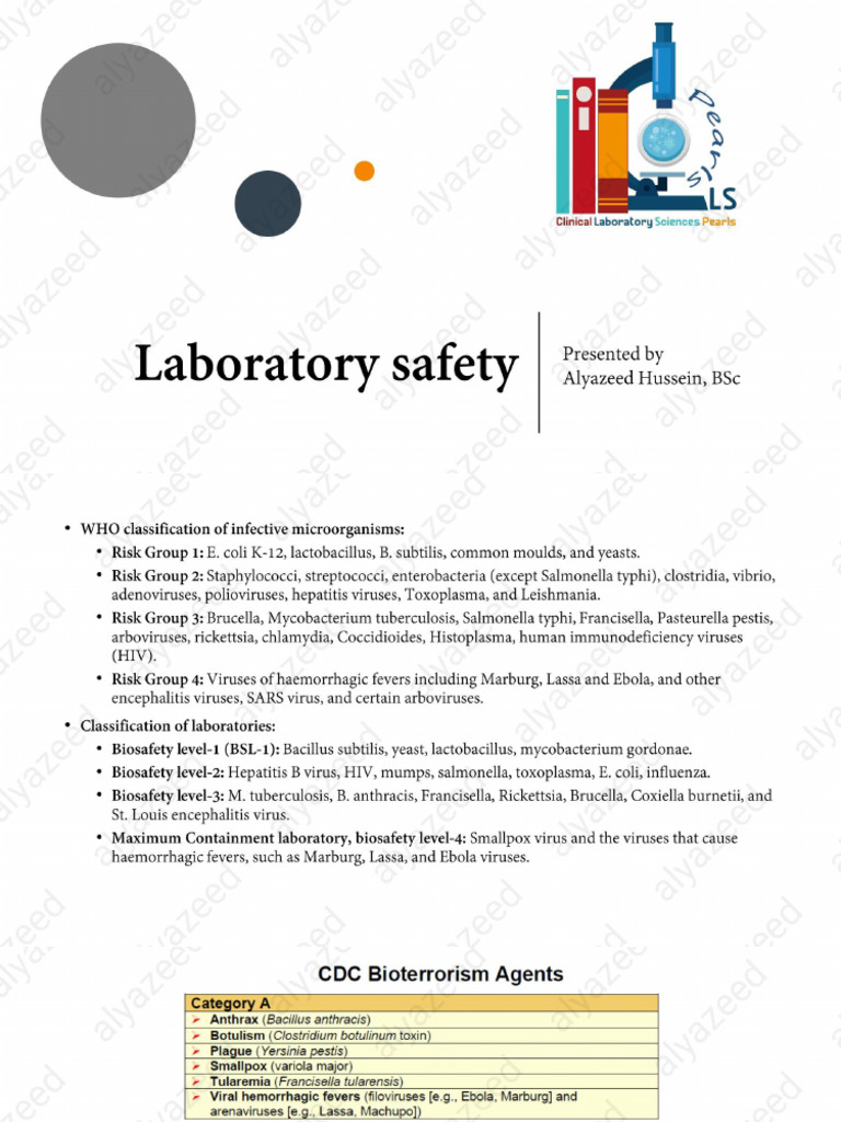 Lab Safety & QC | PDF