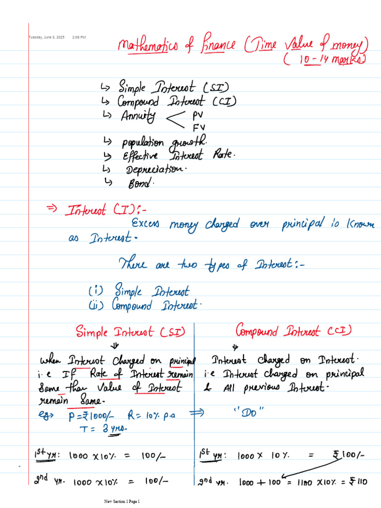 New Section 1 Document Overview | PDF