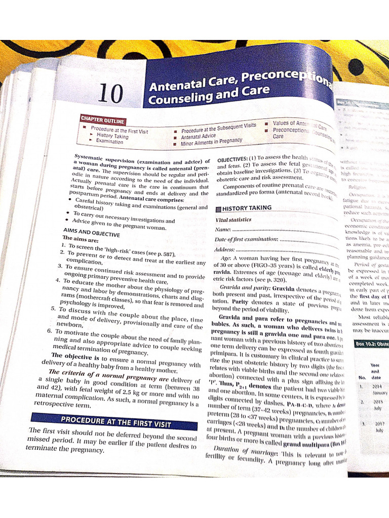 ANC (Antenatal Care) | PDF