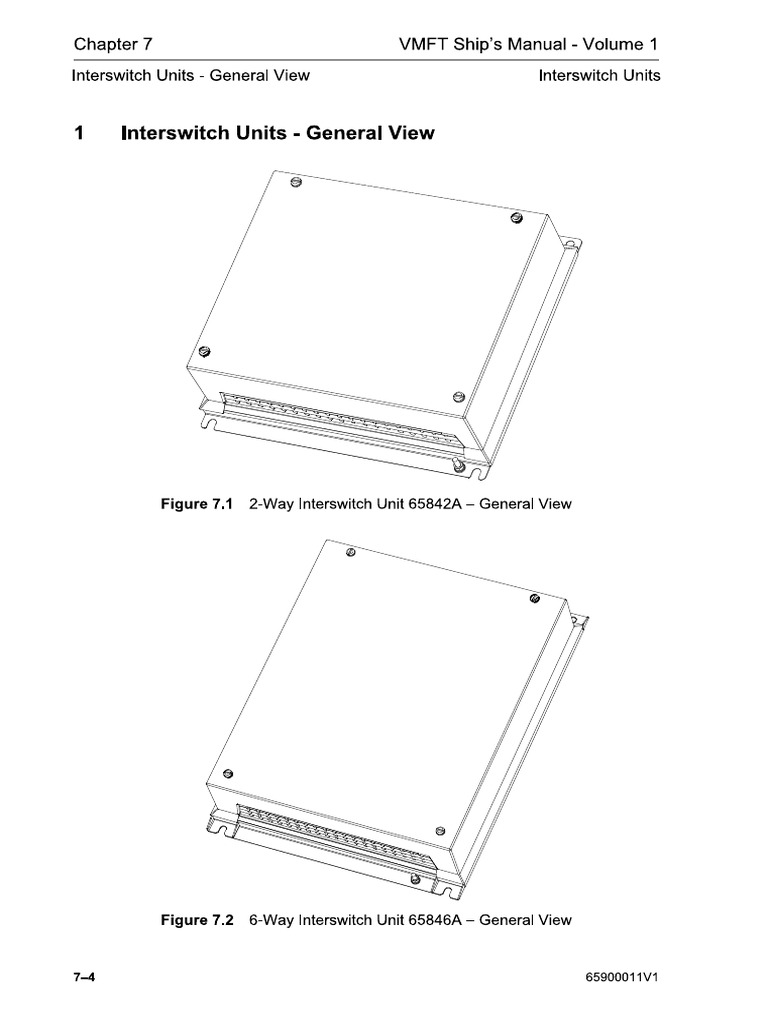 Interswitch Units - General View | PDF