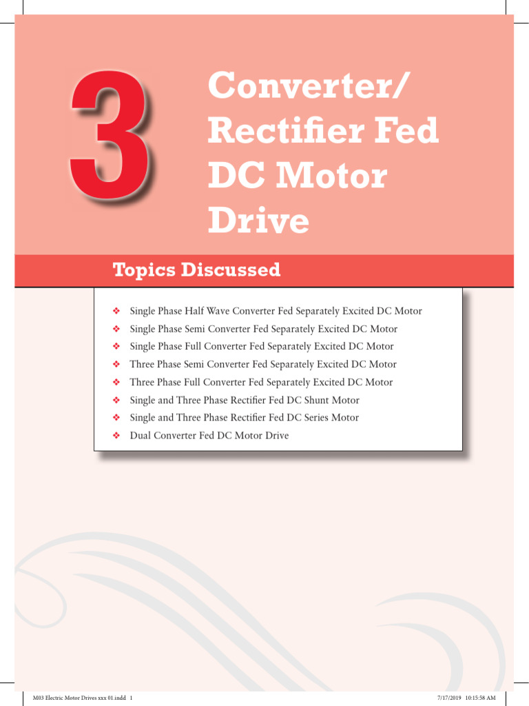 DC Motor Drive Converter Configurations | PDF | Rectifier | Direct Current