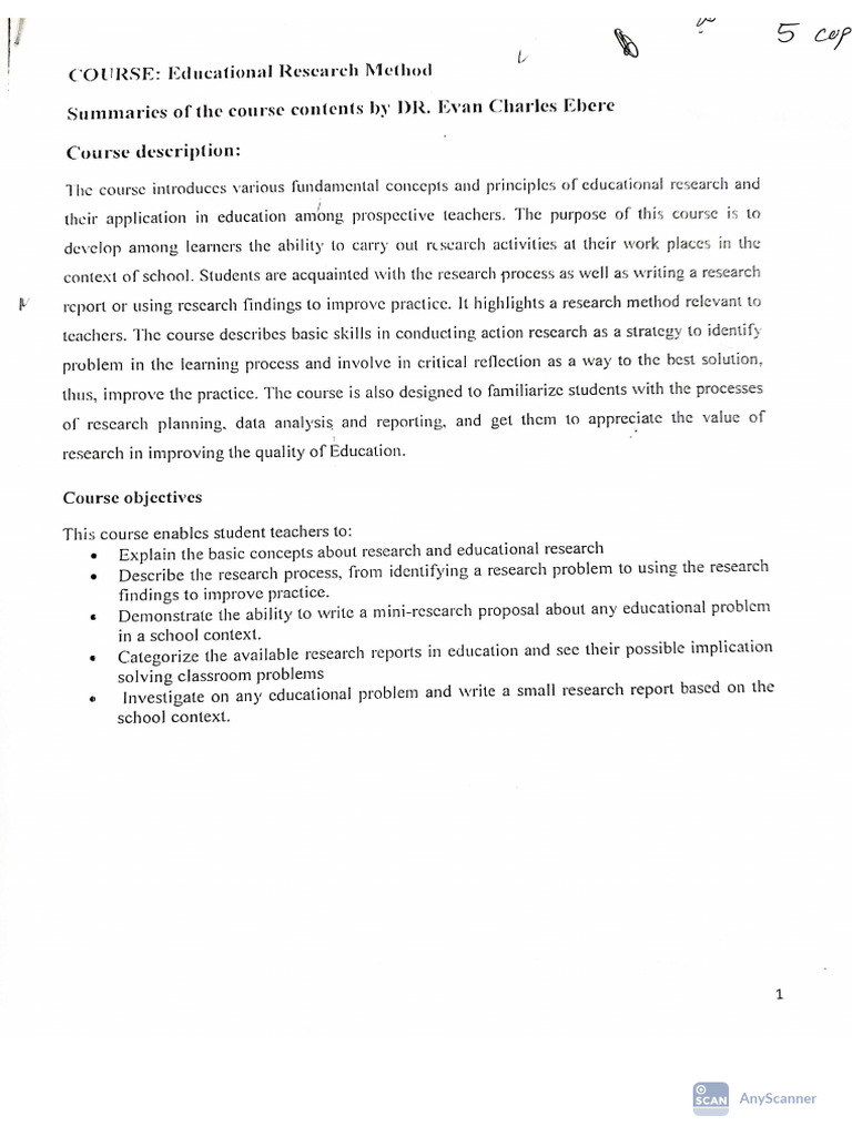 Educational Research | PDF