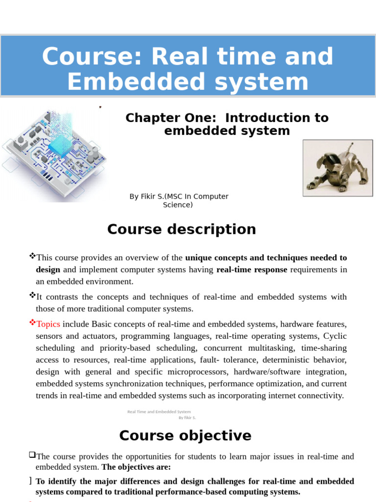 Introduction to Real-Time Embedded Systems | PDF | Random Access Memory ...
