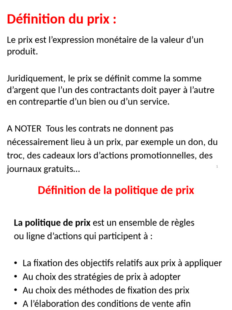 Politique de prix et fixation des coûts | PDF | Marque | Business