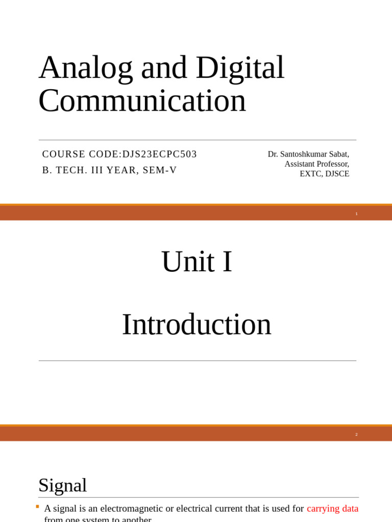 Analog and Digital Communication Overview | PDF | Frequency Modulation ...