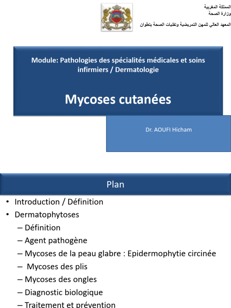 Mycoses cutanées : diagnostic et traitement | PDF | Candidose | Dermatose