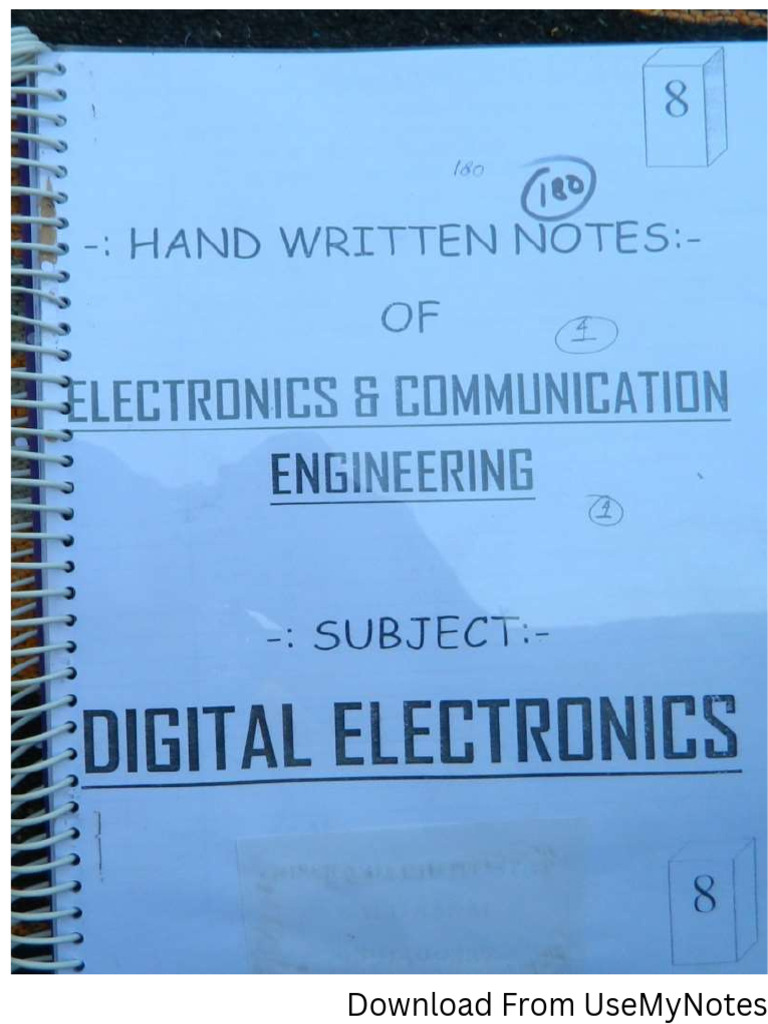 Digital Electronics | PDF