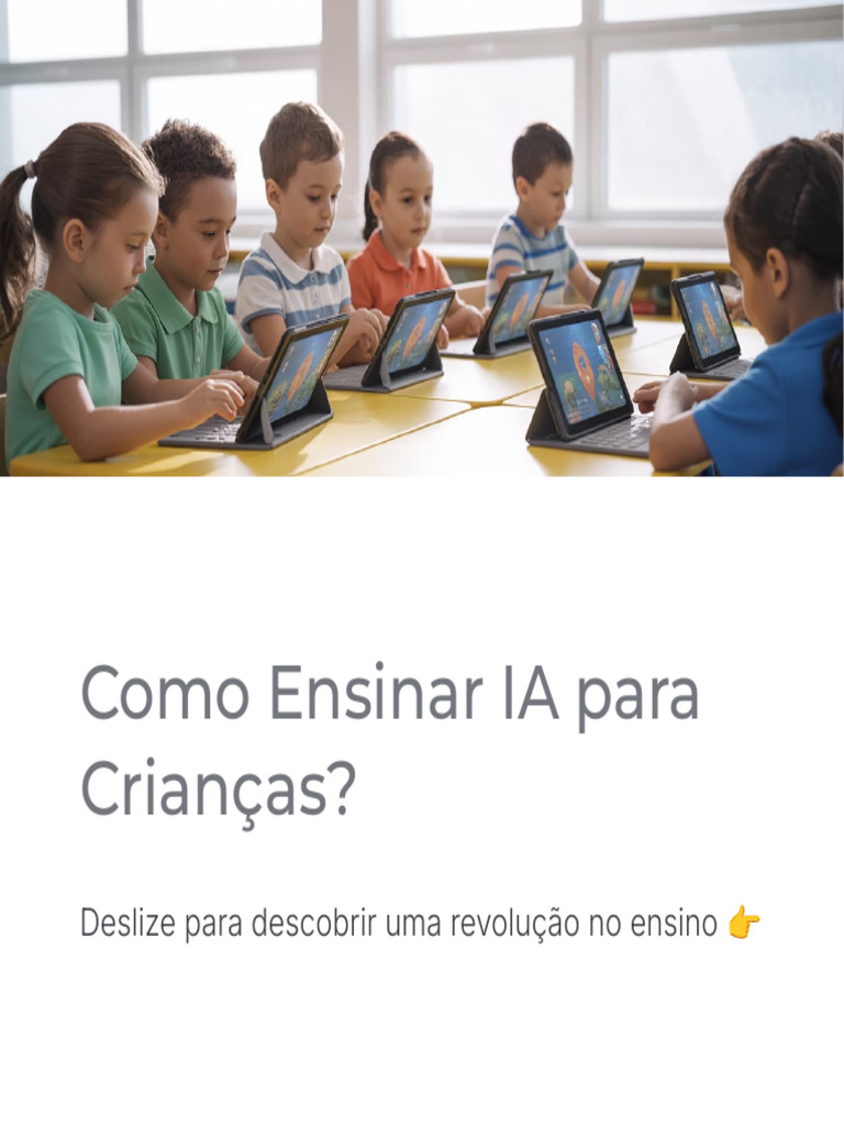 Como-Ensinar-IA-para-Criancas | PDF