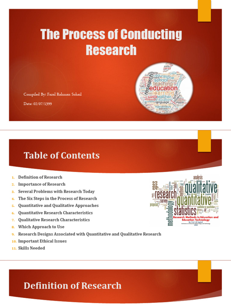 Chapter 1, The Process of Conducting Research - 094944 | PDF ...