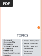 TC Shell Script Examples and Usage | PDF
