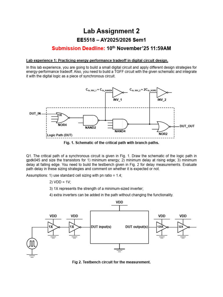 Digital Circuit Design Lab Assignment | PDF | Logic Gate | Electronic ...