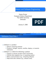 Chapter 1 Software and Software Engineering: Sanjay Kumar Computer Science Department The ICFAI University Dehradun