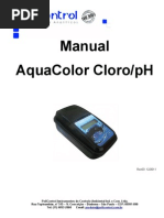 Manual Aquacolor Cloro e pH - IP67 Rev03 12-2011