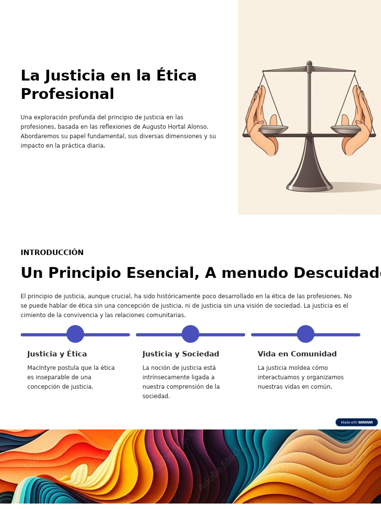 La Justicia en La Etica Profesional | PDF | Justicia | Crimen y violencia