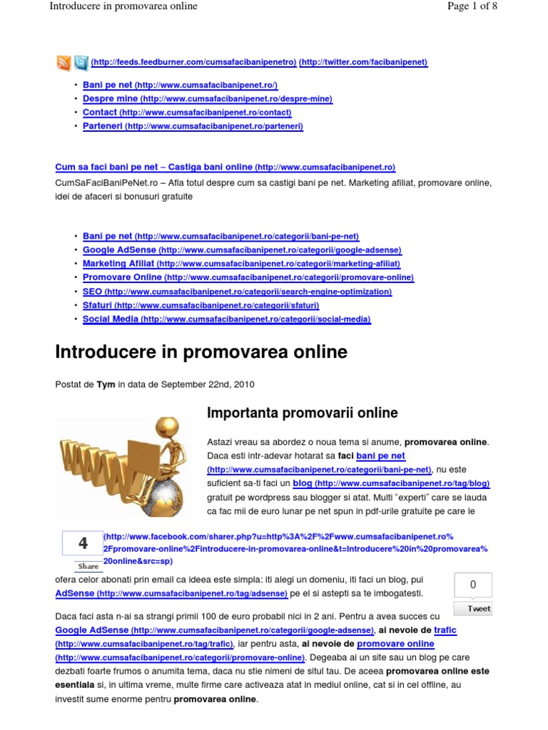 Online Introduce Re I | PDF