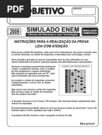 Simulado Enem -CN - Objetivo