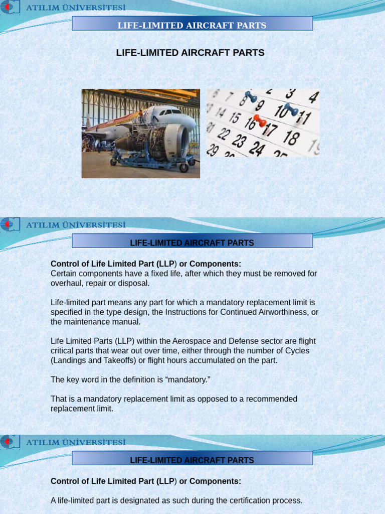 Avm421 Aircraft Maintenance Management (7.week) | PDF | Aircraft | Aviation