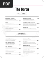 Tyler's Restaurant Menu Overview | PDF | Sauce | Hamburgers