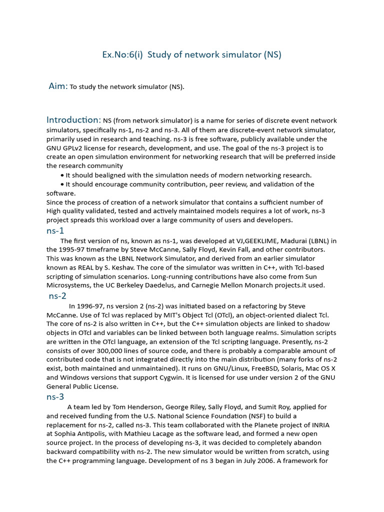 CN Lab Manual1 Computer Network Lab Manuel | PDF | Computer Network ...