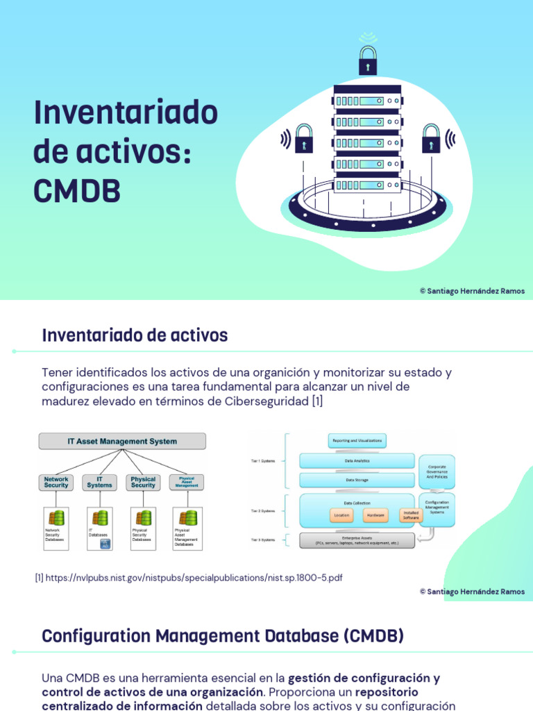 Importancia de la CMDB en Ciberseguridad | PDF