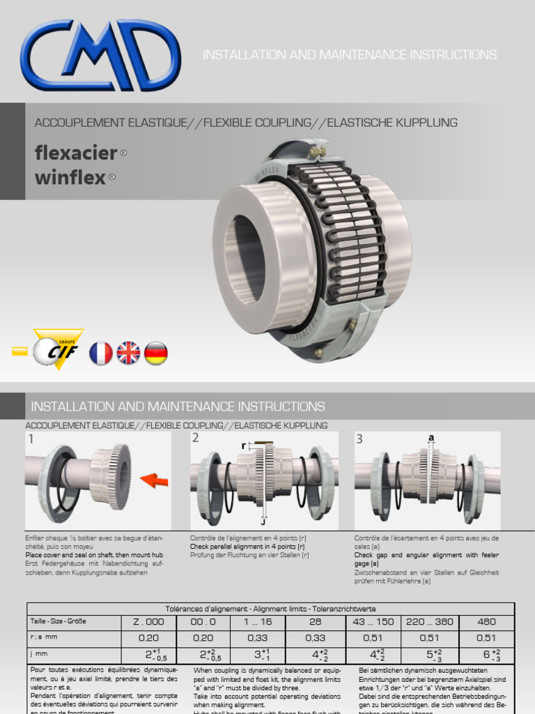 Notice Flexacier T FR en de | PDF