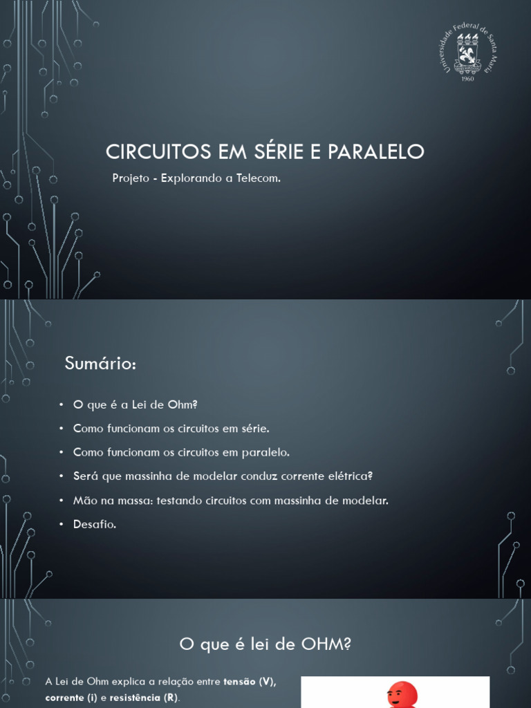 Circuitos em Série e Paralelo: Guia Prático | PDF | Circuitos em série ...