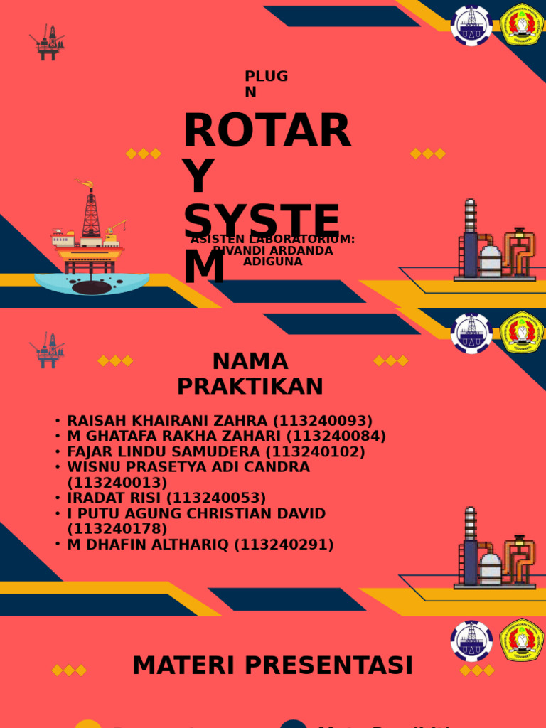 Sistem Rotary dan Peralatan Pengeboran | PDF