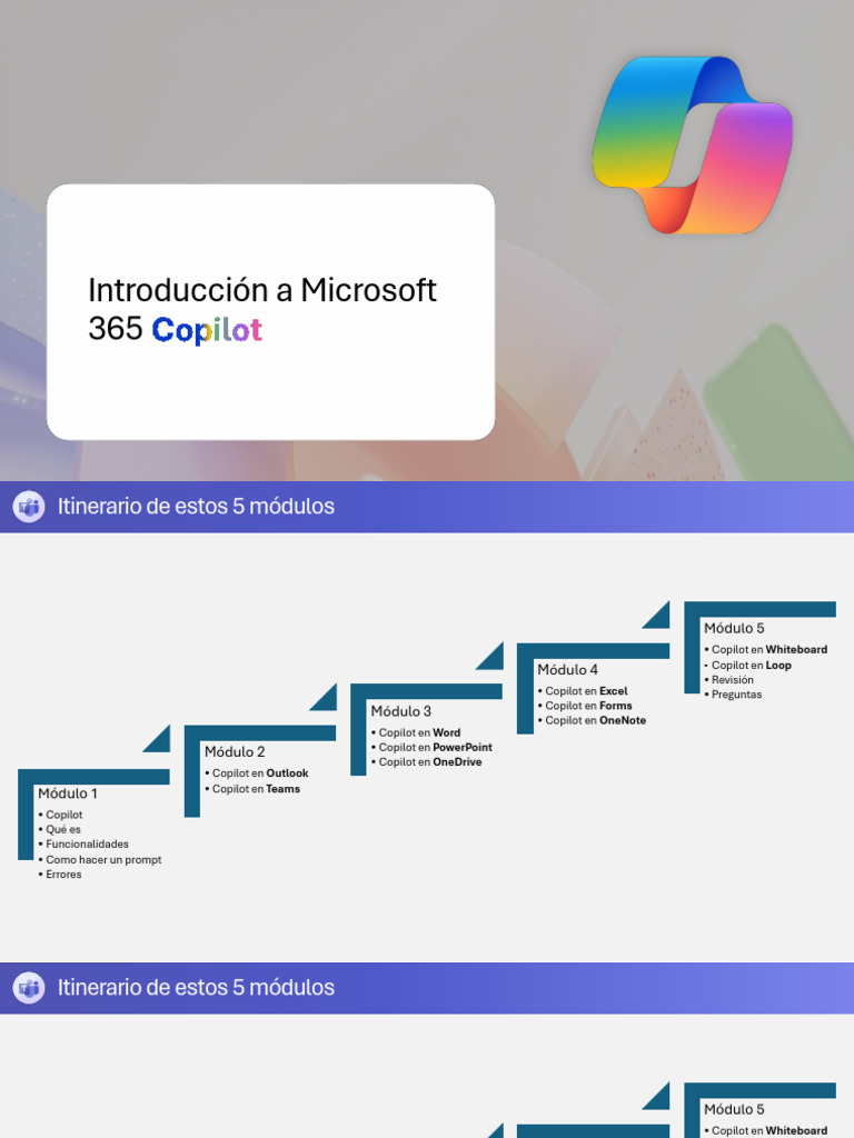Guía Completa de Microsoft 365 Copilot | PDF | Inteligencia artificial ...