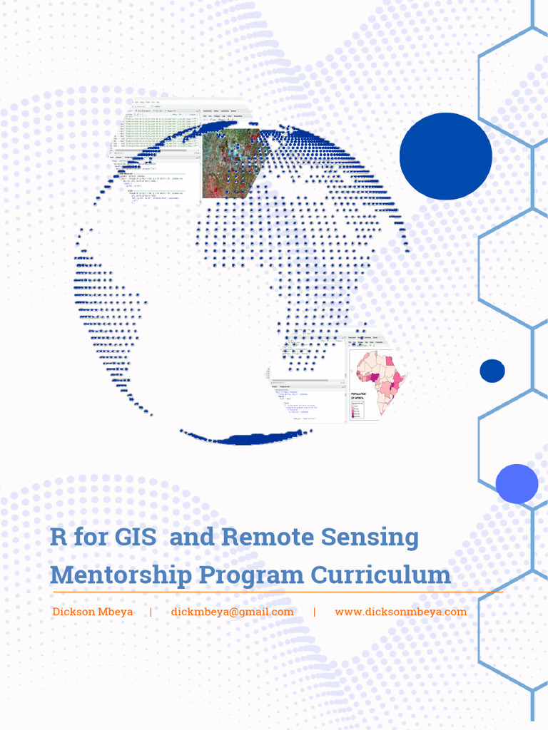 R For GIS and Remote Sensing Mentorship Program Curriculum | PDF ...