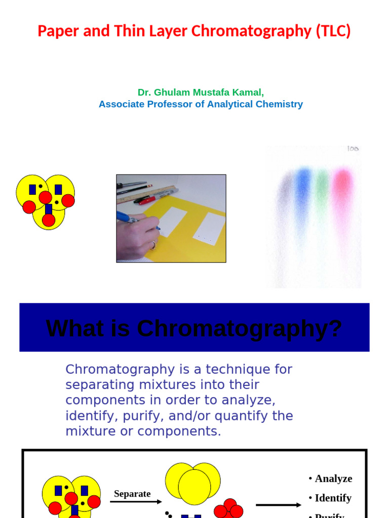 TLC Paper Chromatography | PDF | Chromatography | Thin Layer Chromatography