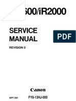 Canon Ir1600 - Ir2000 Service Manual