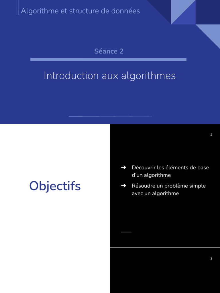 Introduction aux algorithmes et structures | PDF | Programme ...