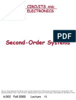 Second-Order Systems: Circuits Electronics