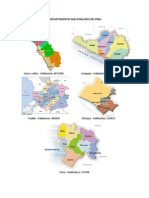 5 Departamentos Mas Poblados Del Peru