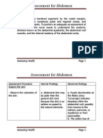 Abdominal Assessment Guide for Nurses