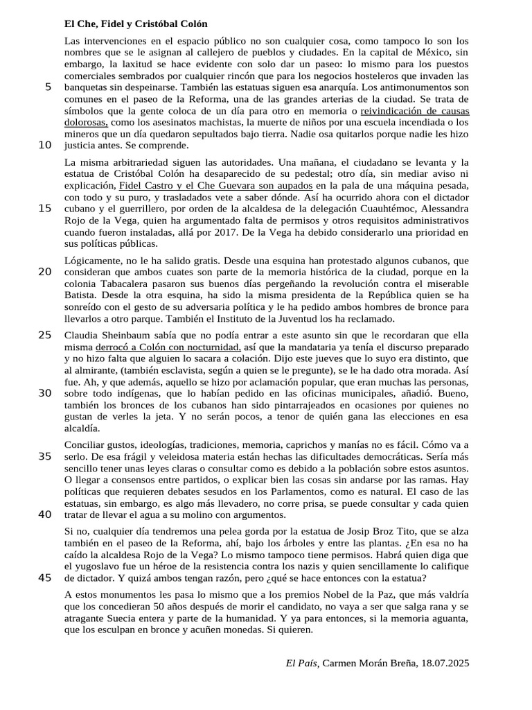 El Che | PDF | Che Guevara | Cuba
