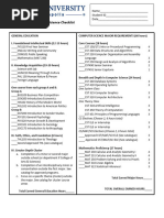 UTSC Double Degree Co-op Course Guide | PDF | Science | Academic Term