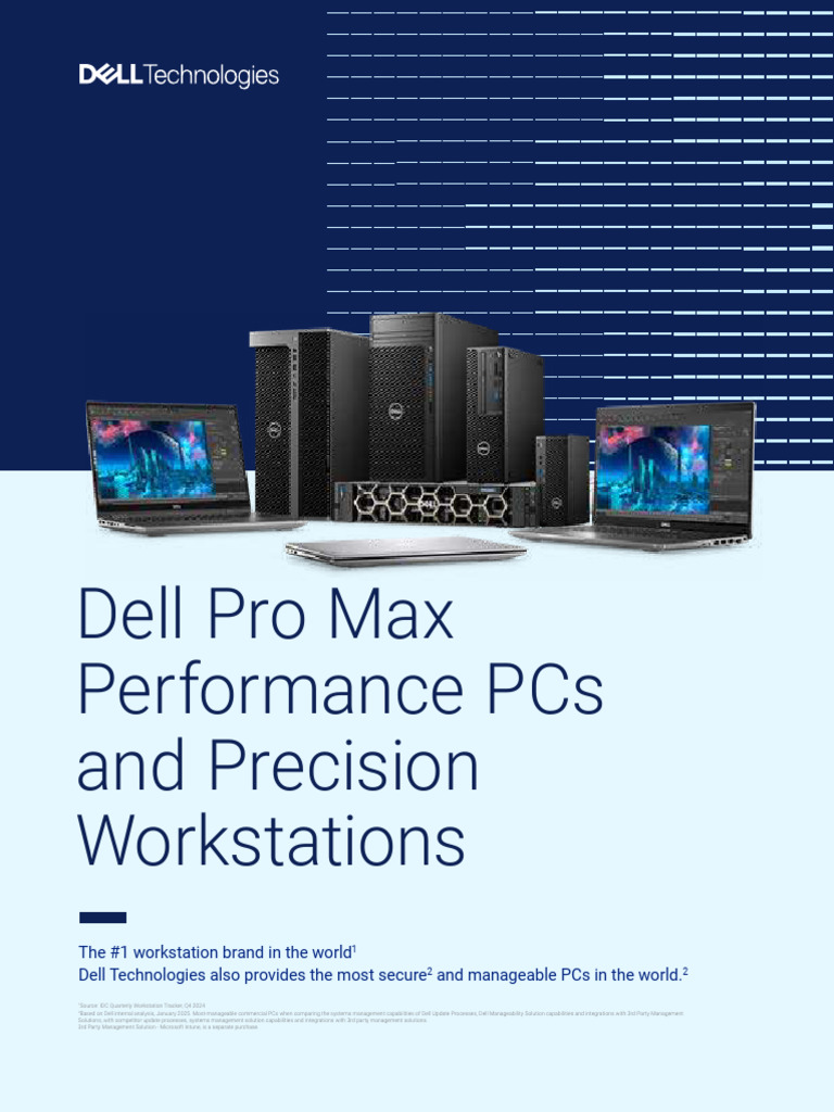 Dell Pro Max 18 Plus Spec Sheet | PDF | Workstation | Graphics ...