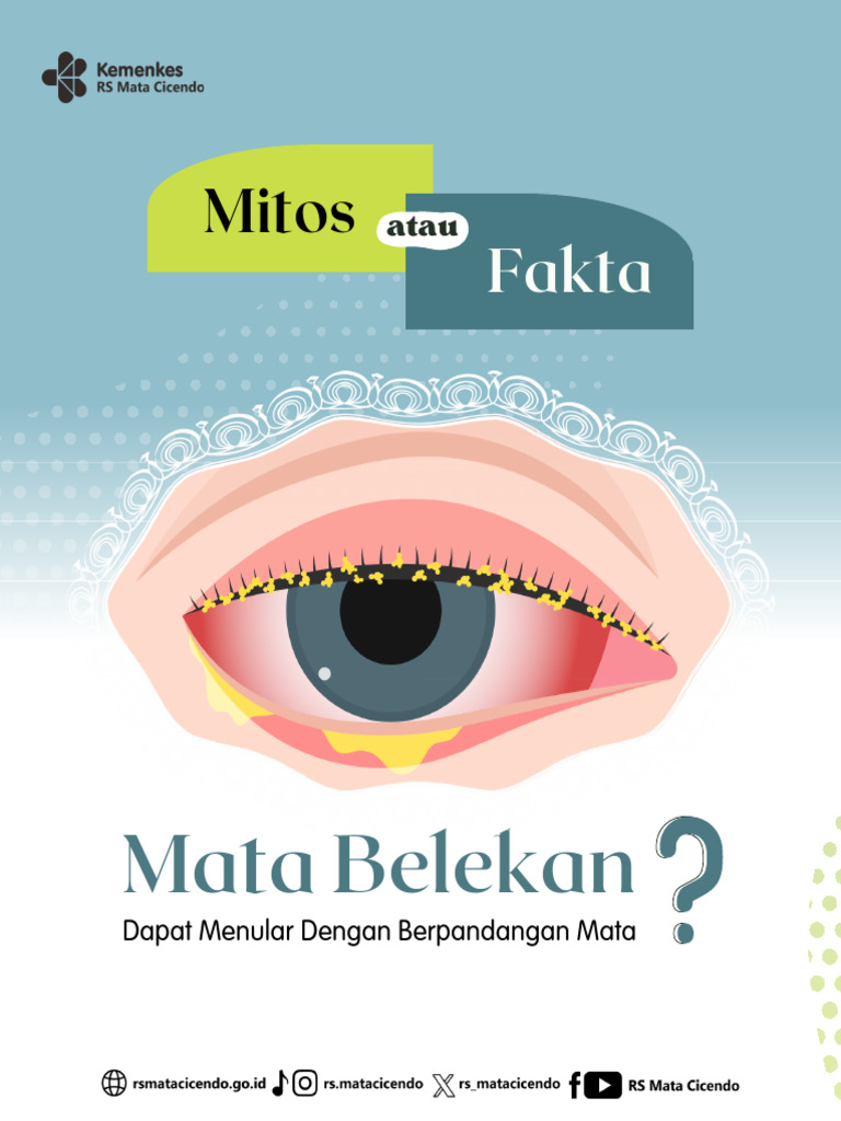 Mitos dan Fakta Mata Belekan Menular | PDF