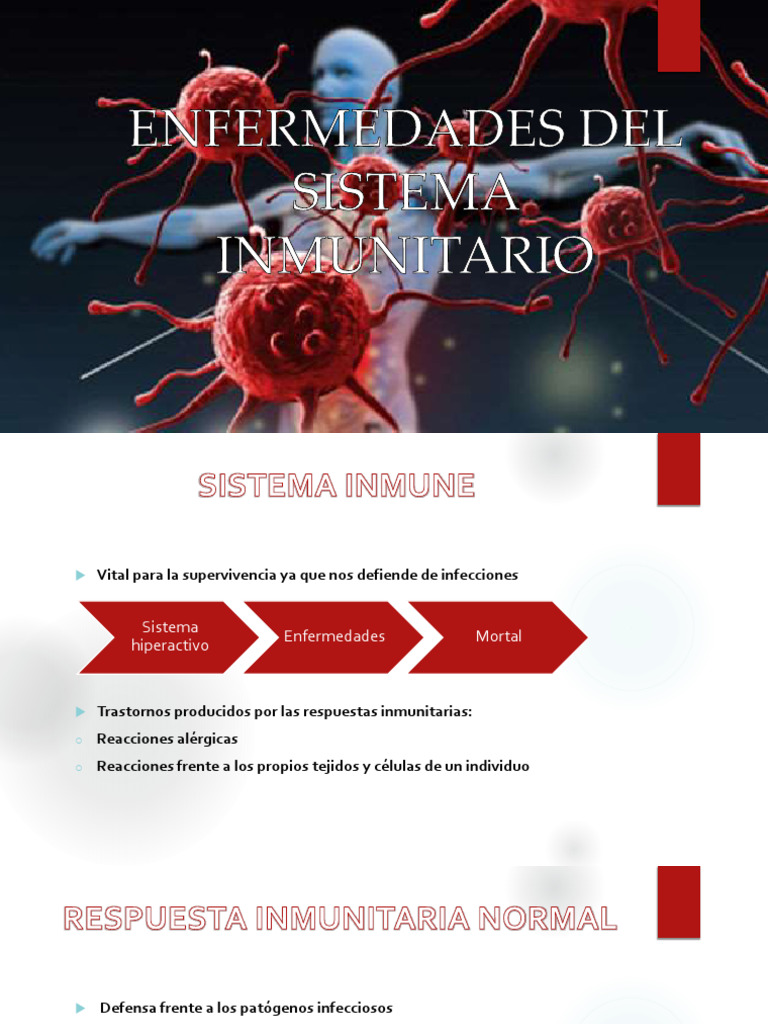 Mecanismos de Defensa Inmunitaria y Enfermedades | PDF | Linfocitos ...