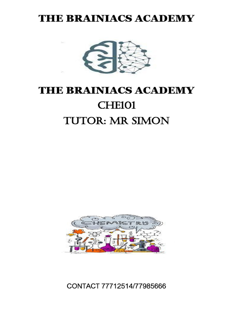 The Brainiacs Academy Quiz | PDF