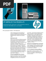 HP Compaq 6000 Pro Microtower Usato, Celeron 2.60GHz, 4GB DDR3, HD 500GB, Windows XP Pro