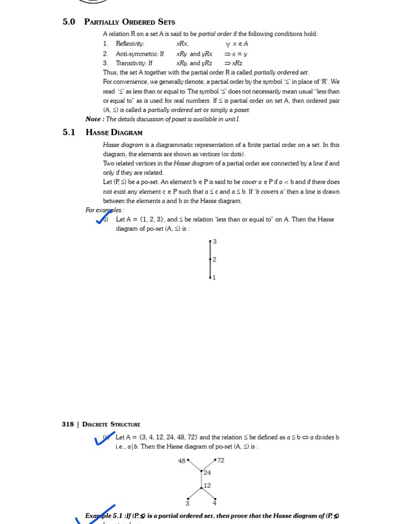 Hasse Diagrams and Lattices Explained | PDF | Mathematics ...