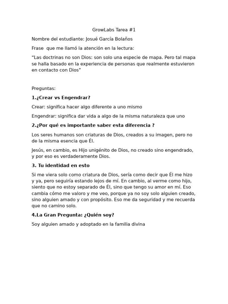Engendrar y Crear: Diferencias Clave | PDF