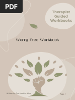 CBT Anger Management Workbook | PDF