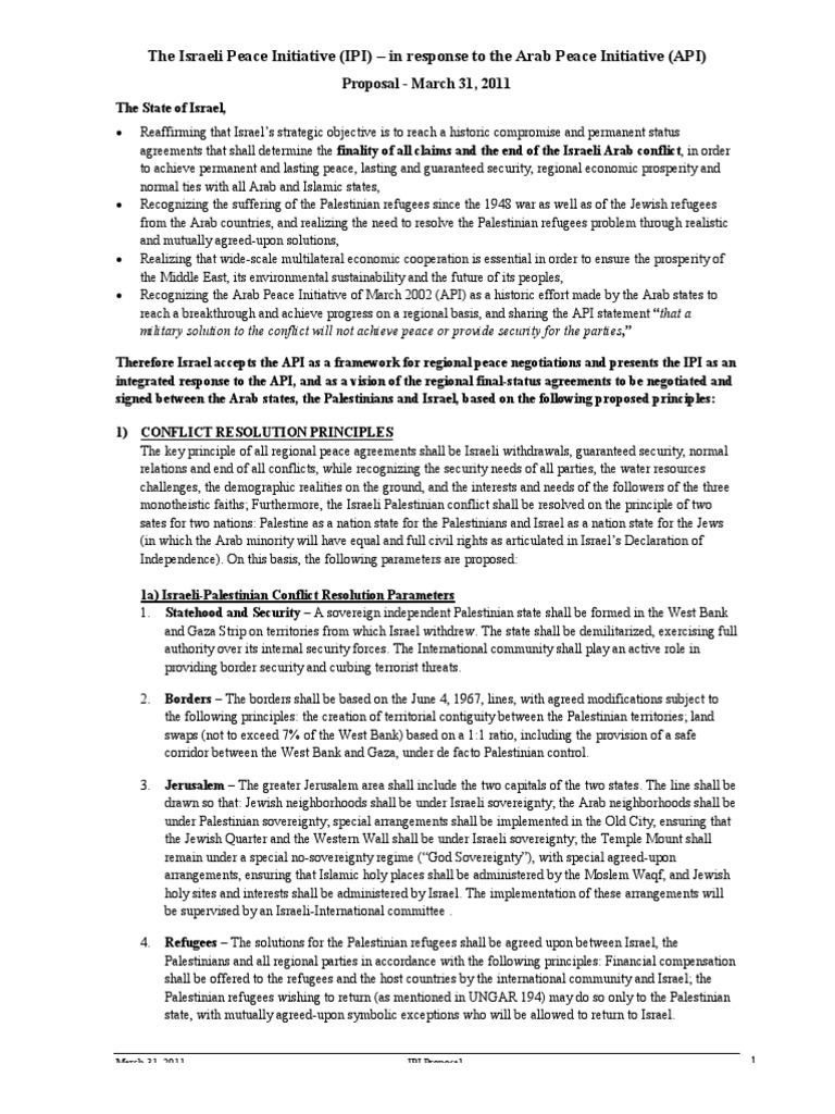 IPI English | PDF | Palestinian Territories | Palestinians
