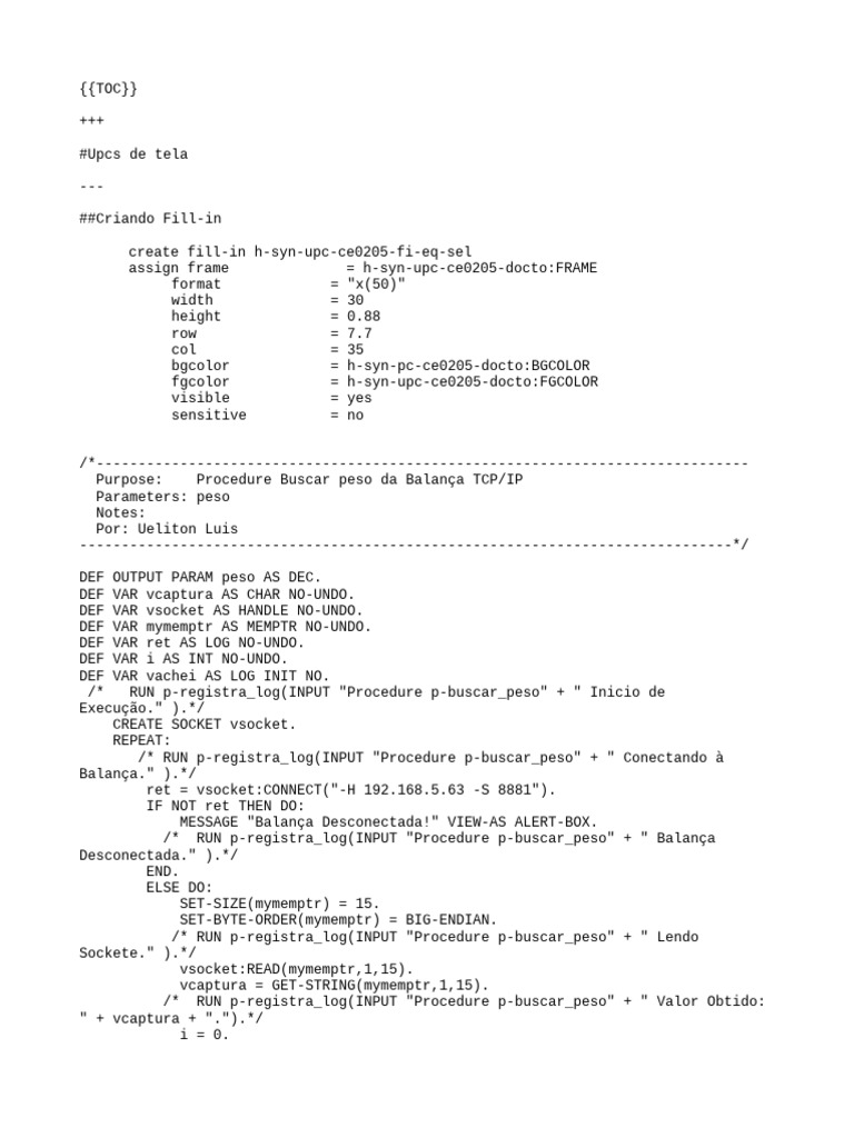 Rotinas e Utilidades | PDF | Network Socket | Parameter (Computer ...