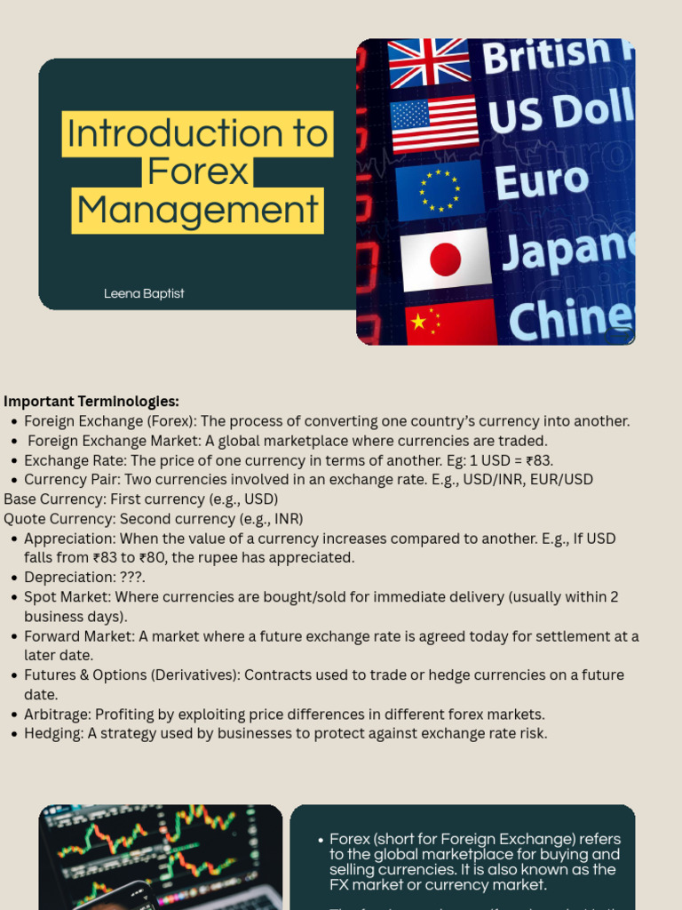 Forex Management: Key Concepts Explained | PDF | Foreign Exchange ...