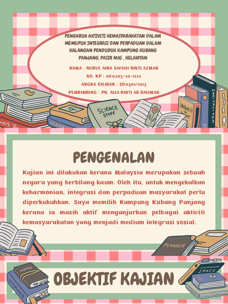 Pengaruh Aktiviti Kemasyarakatan Dalam Memupuk Integrasi Dan Perpaduan ...